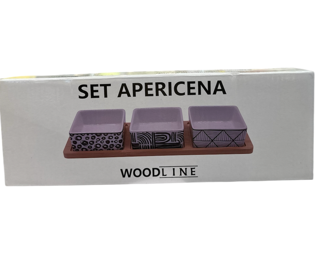 Set bacinelle 4 pezzi per aperitivo Kasanova Set bacinelle 4 pezzi per aperitivo Kasanova